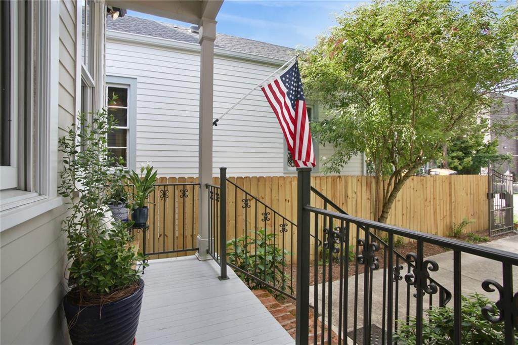 Porch of a New Orleans house