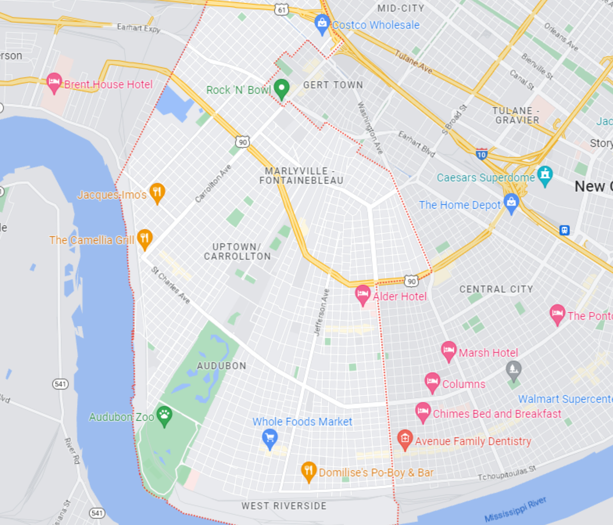 Uptown, New Orleans Homes for Sale Satsuma Real Estate