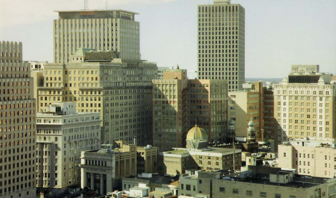 Buildings in Central Business District, New Orleans