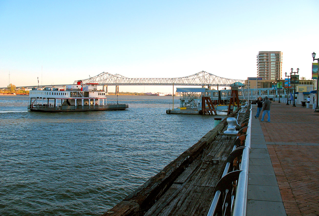 Ferry in Algiers, West Bank of New Orleans