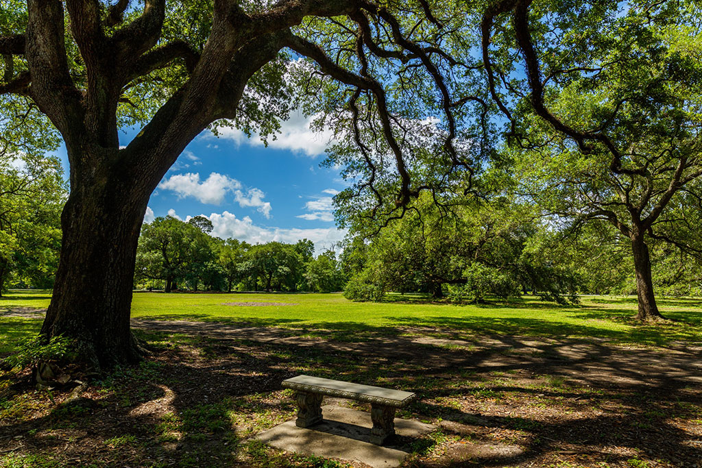 Audubon Park in Uptown, New Orleans