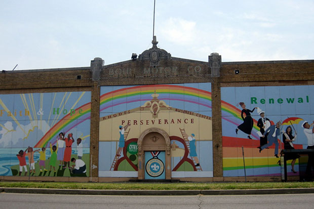 Bywater on Painted Sign