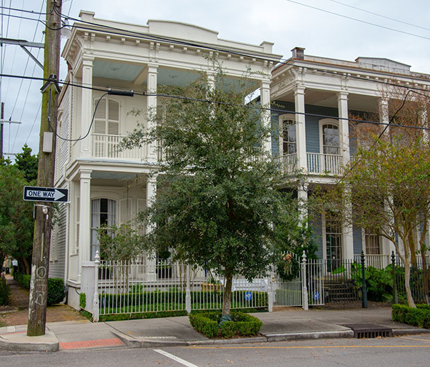 Homes in Uptown, New Orleans