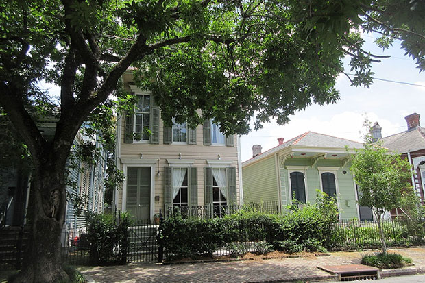 Homes in Irish Channel, New Orleans